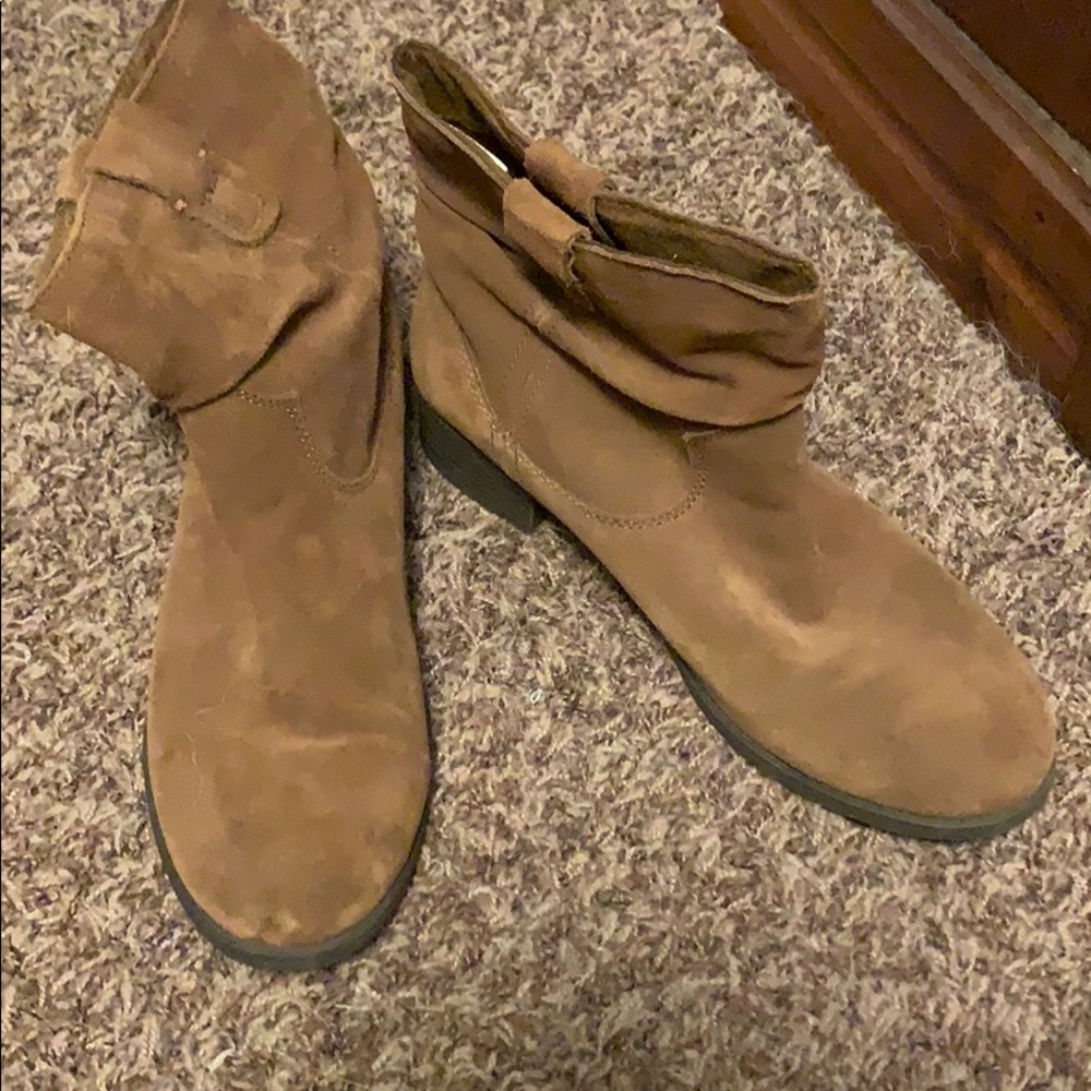 Tan Booties